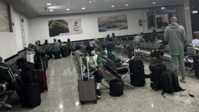 The Super Eagles in a frustrating 12-hour ordeal at Al Abraq International Airport in Libya