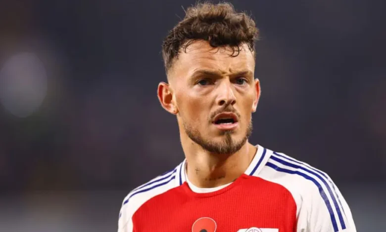 Ben White has made 12 appearances in all competitions for Arsenal this season