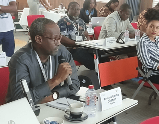 Cross section of the participants at the 1ST Africa Climate Academy