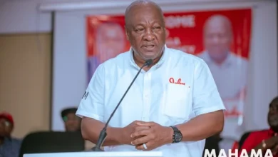 The flagbearer of the National Democratic Congress (NDC), John Dramani Mahama