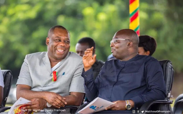 Dr. Matthew Opoku Prempeh & Dr. Mahamudu Bawumia
