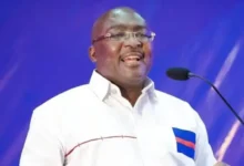 The flag-bearer of the NPP, Dr Mahamudu Bawumia