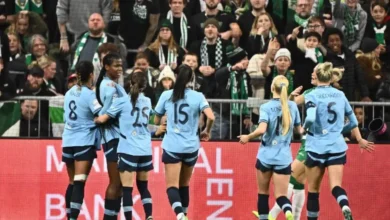 Khadija Shaw scored both of her side's goals against Hammarby to become Manchester City's all-time top scorer in the Women' Champions League with seven