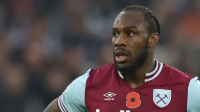 Jamaica striker Michail Antonio is West Ham's record goalscorer in the Premier League