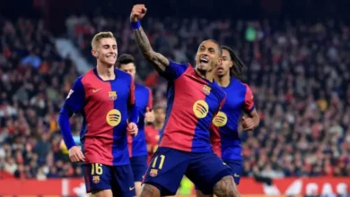 Raphinha moved to Barcelona from Leeds in 2022