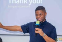 Acting Managing Director of the PMMC, Sammy Gyamfi Esq.