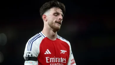 Declan Rice warned his Arsenal team-mates of PSG's danger in the Champions League semi-final first leg