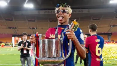 Lamine Yamal helped Barcelona win the Copa del Rey on Saturday - the first trophy of a potential Treble