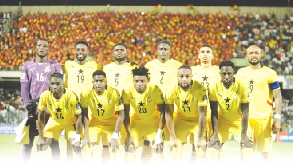 Black Stars team are expected to qualify for the 2026 World Cup