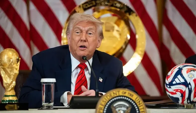 President Trump opened the meeting of the 2026 World Cup taskforce