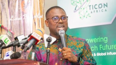 Deputy CEO, Ghana Tourism Authority, Gilbert Abeiku Aggrey shares remarks at the launch