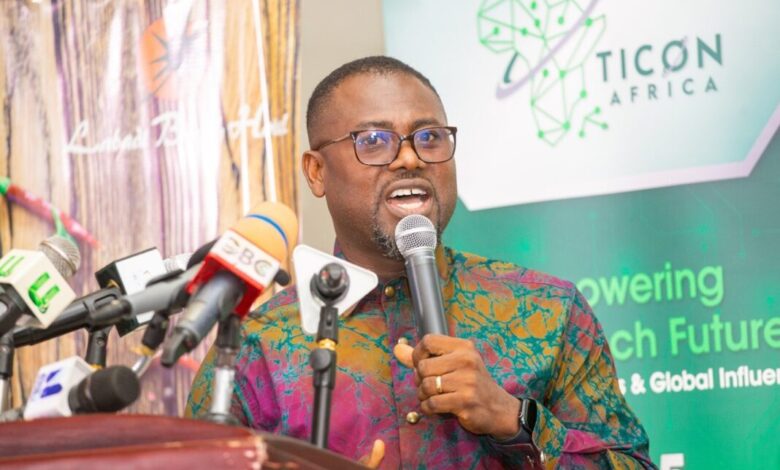 Deputy CEO, Ghana Tourism Authority, Gilbert Abeiku Aggrey shares remarks at the launch