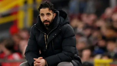 Manchester United head coach Ruben Amorim