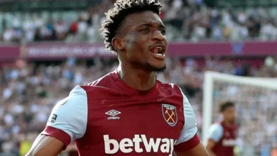 Ghanaian midfielder Mohammed Kudus