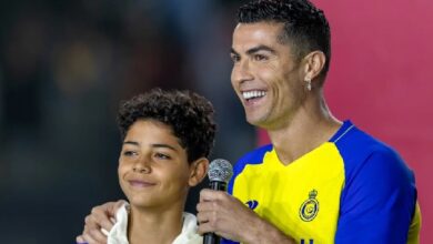 Cristiano Ronaldo Jr. (left) has earned his first call-up to the Portugal Under-15 national team