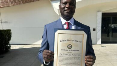 Dr Yaw Osei Adutwum, MP For Bosomtwe and former Education Minister in Ghana