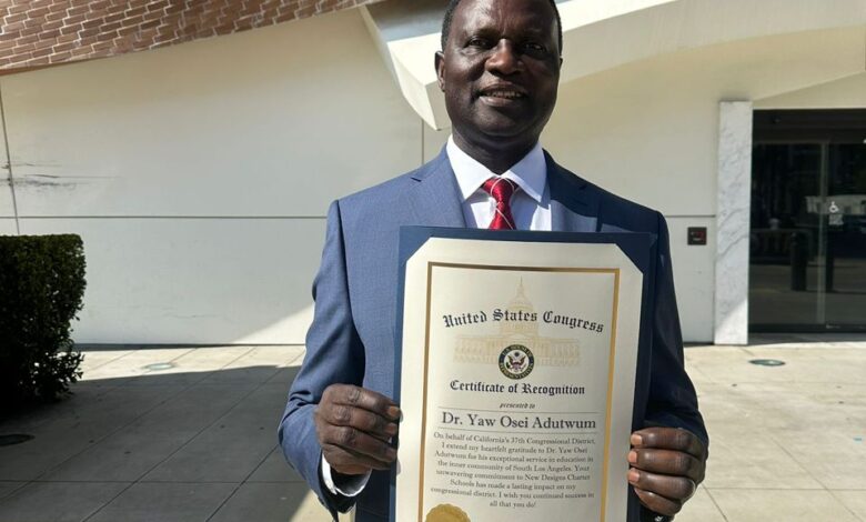 Dr Yaw Osei Adutwum, MP For Bosomtwe and former Education Minister in Ghana