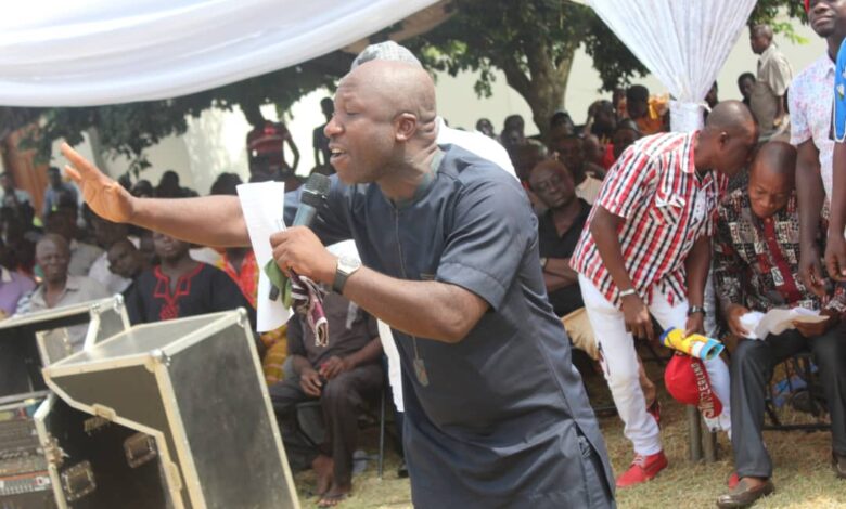 Francis Adomako, Ashanti Regional Organiser for the New Patriotic Party (NPP)