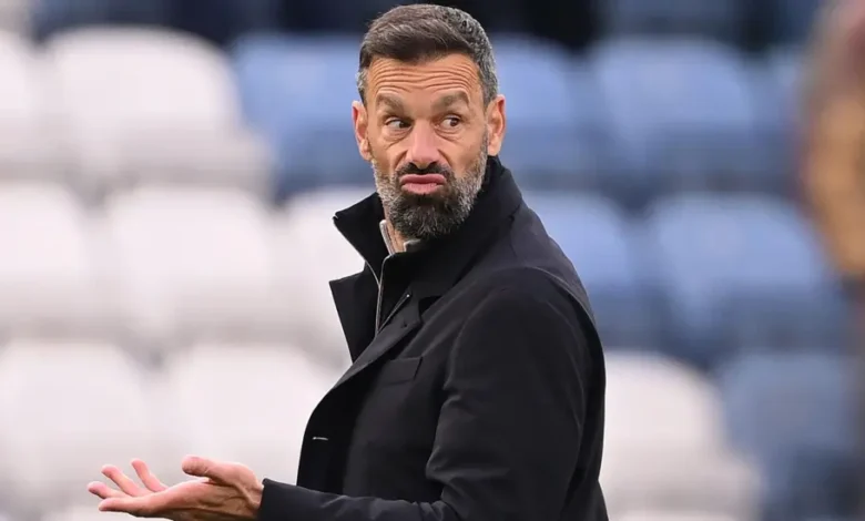 Ruud van Nistelrooy replaced Steve Cooper as Leicester City boss in November 2024