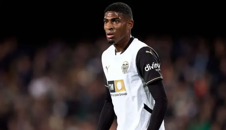 Mosquera has made 90 appearances for Valencia since graduating from the club's academy in 2021