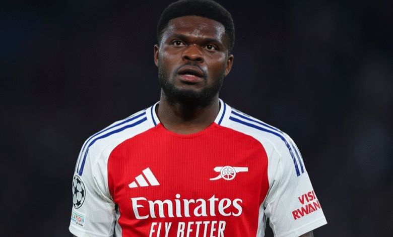 Ghanaian international footballer Thomas Partey