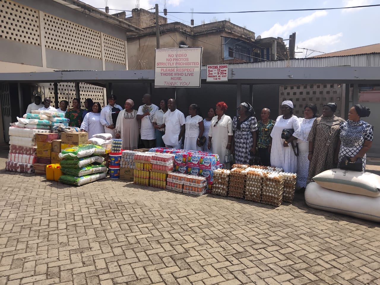 Some of the items donated by the NPP General Secretary