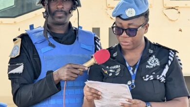 Chief Superintendent of Police (C/Supt) Mrs. Rosina Adwoa Donkor Gariba, Deputy Commanding Officer of the Ghana Formed Police Unit (FPU)