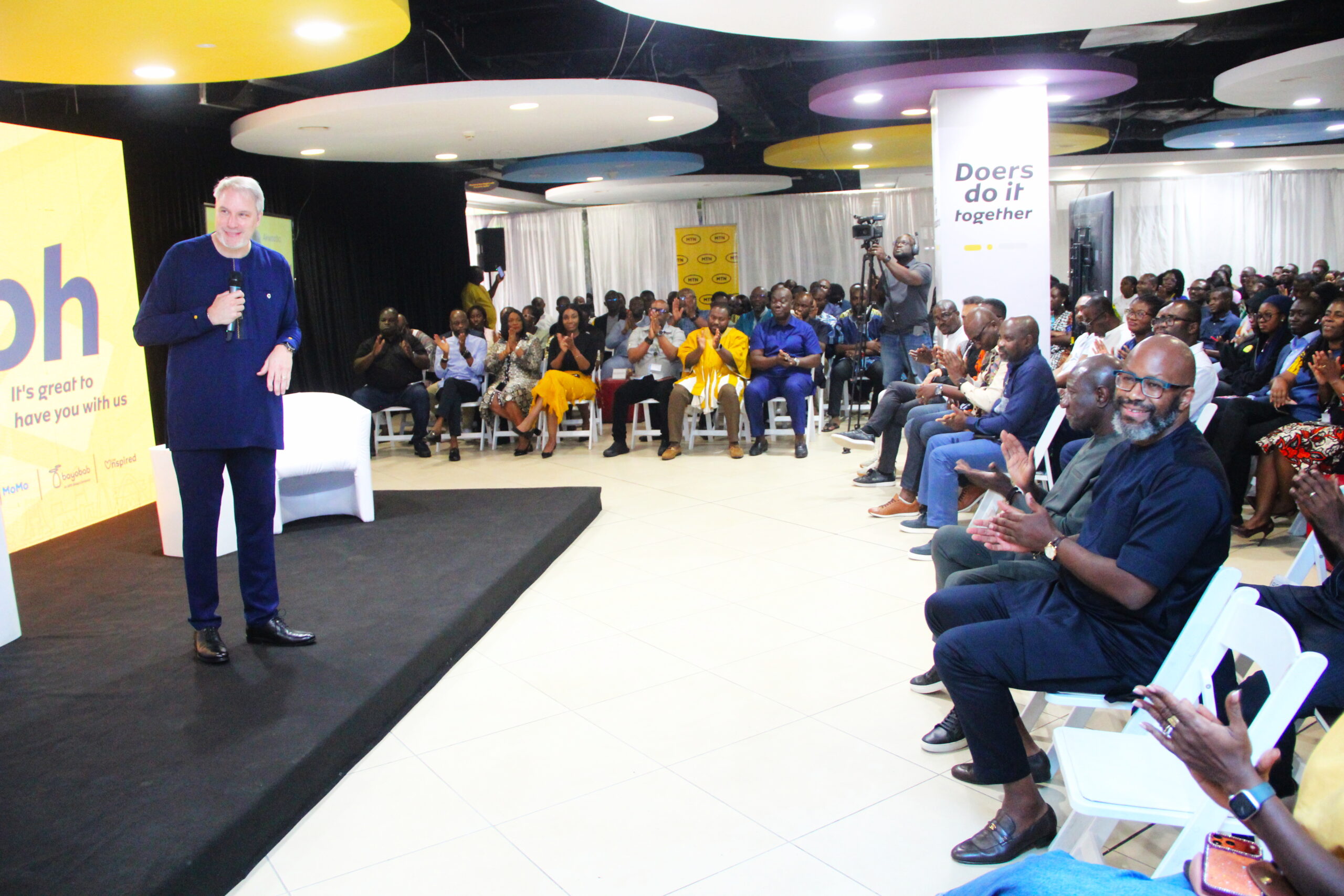 CEO of MTN Ghana, Stephen Blewett