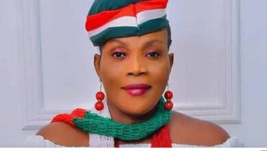 The Chairperson and Leader of the People's National Party, Janet Asana Nabla