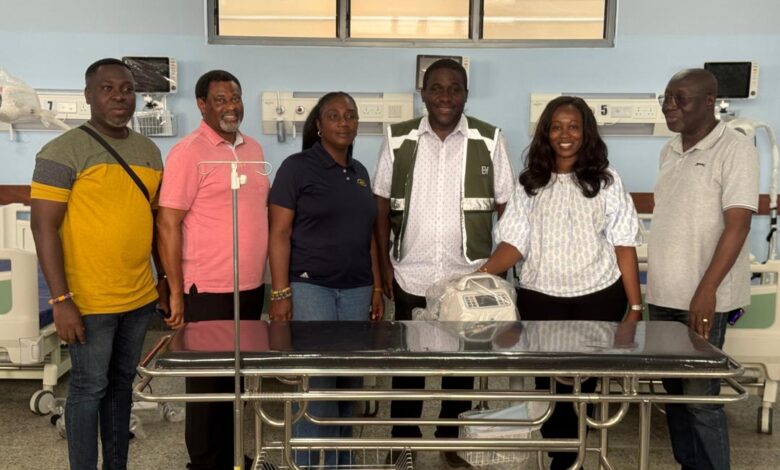 Project Team led by Georgina Fiagbenu (3rd from left), Acting General Manager - Sustainability and Shared Value conducts final inspection before the handover
