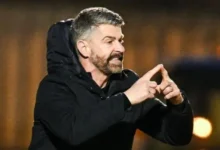 Stephen Robinson became St Mirren manager in 2022