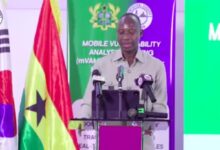 Government Statistician, Dr Alhassan Iddrisu, speaking at the release of the mVAM Food Insecurity Vulnerability Report