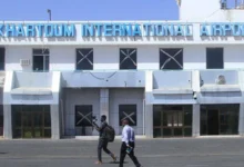 Officials say operations at the airport, pictured here in February, have been suspended following the drone strikes