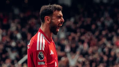 Bruno Fernandes teed up Bryan Mbeumo for Manchester United's third goal