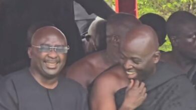 Dr Mahamudu Bawumia and Chairman Odeneho Kwaku Appiah
