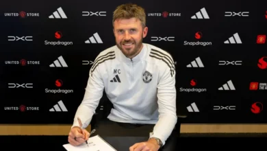 Michael Carrick made 464 appearances for Manchester United between 2006 and his retirement in 2018