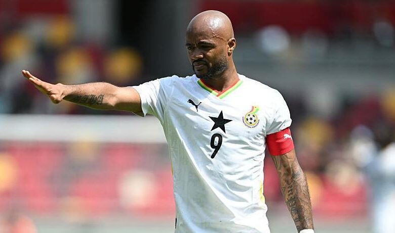 Black Stars captain Jordan Ayew