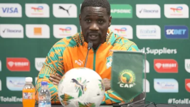 Ivory Coast head coach Emerse Faé