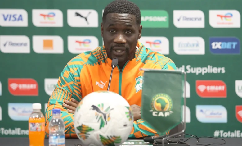 Ivory Coast head coach Emerse Faé