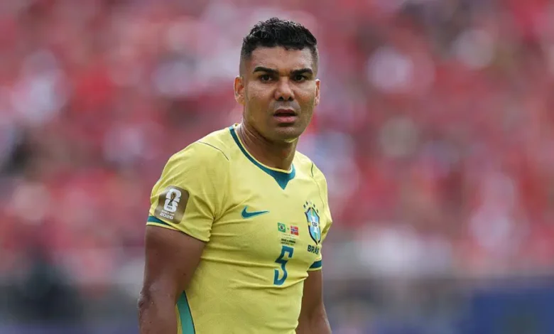 Casemiro started every game at the World Cup as Brazil progressed to the last 16
