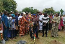 DCE ENERST OWUSU NTIM BREAKING THE GROUND