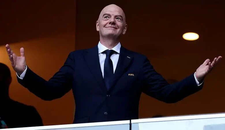 Infantino has been Fifa president since 2016