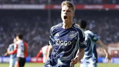 Sean Steur made 24 appearances for Ajax in 2025-26
