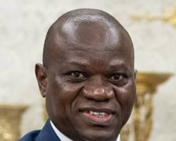 Gabonese President Brice Clotaire Oligui Nguema