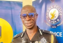 ACP Alexander Kwaku Obeng, Director in charge of Administration, Research and Training at the Police MTTD