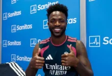 Vinicius Jr returned to Real Madrid on Monday to have his pre-season medical following Brazil's World Cup campaign