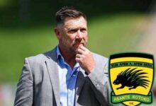 Head coach of Asante Kotoko, Eric Tinkler