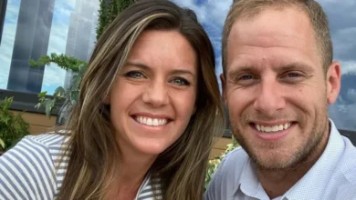 Ashley Flynn, seen in a 2023 Facebook photo, alongside her husband