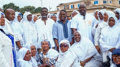 Chairman Odeneho Kwaku Appiah in a group pic with regional executives as well